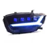 Blue demon eye-headlight