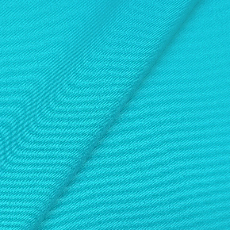 Anti Pilling Knit Polyester Fiber Fabric, Plain Dyed 100 Polyester DTY Interlock Fabric for Clothing/ manufacture