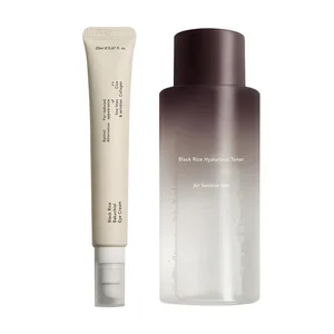 Explosive Models Huahur Moisturizing Reduce Wrinkles Hyaluronic Toner Black Rice Bakuchiol Eye Cream