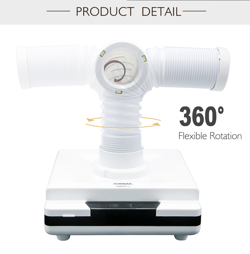 Дизайн ногтей пылеуловитель для ногтей, для маникюра, всасывает пыль, вентиляционная установка для сбора были с ногтей, 60 Вт Электрический Фрезер для ногтей, фрезер для пылеуловителя для стола