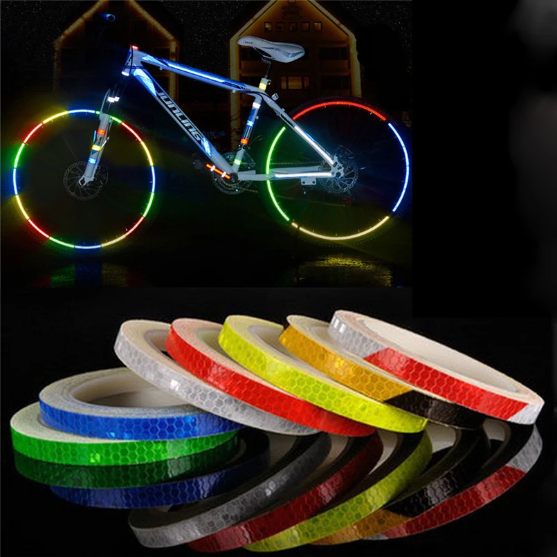8M Reflective Stickers Hi Vis Viz Safety Car Bicycle Cycling Tape BUY2GET1FREE