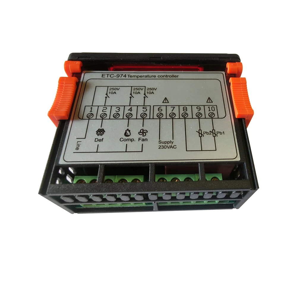 Temperature Controller ETC-974 Digital Thermostat for Cold Storage  Refrigerator