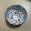 ชามกะลามะพร้าวฝังเปลือกหอย 7