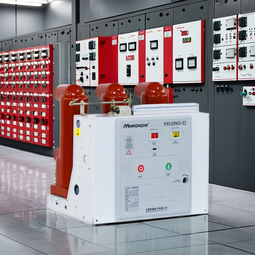 10kv High Voltage Vacuum Circuit Breaker 1250a-31.5 Fixed Trolley Type VS1-12/24-630a Indoor Rated 12kv