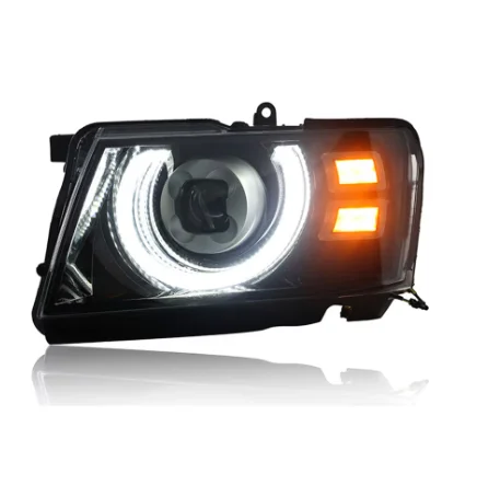 GELING Auto Accessories DRL Turn Signal High Head Lamp LED Headlight Head Lamp for Nissan Patrol Y61 2005 - 2022 2023