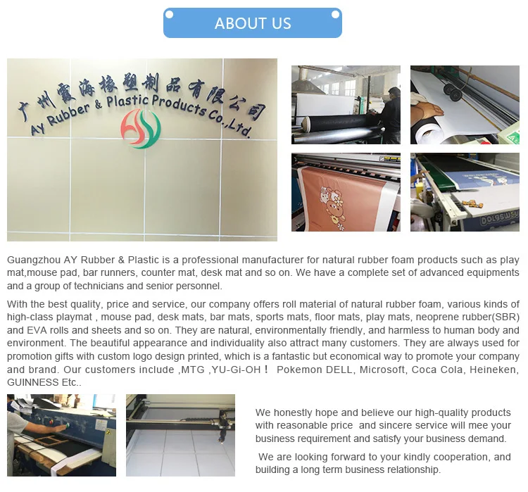 Custom CMYK Print Personalised Computer Hardware Keyboard And Mouse Pads Oem Playmat Card Extended Mouse Pad