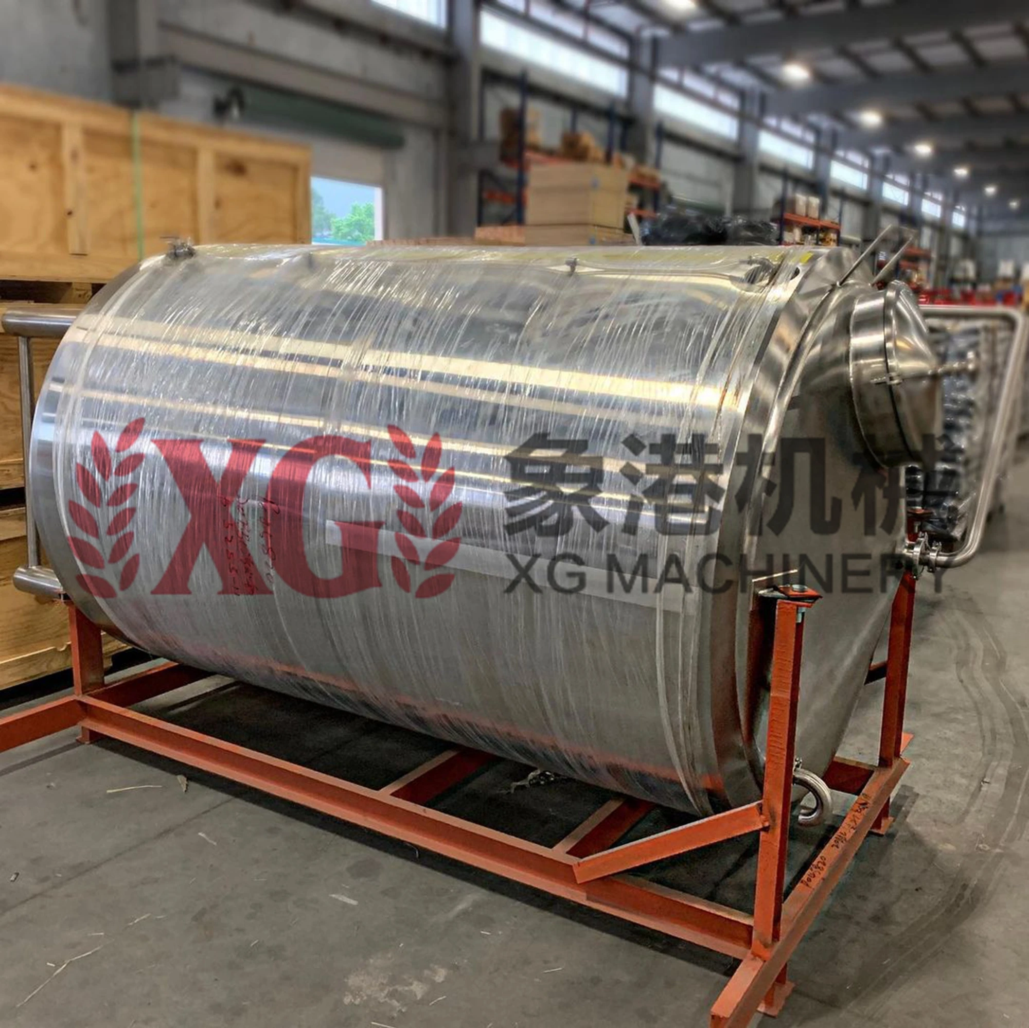 8000L 80HL изготовленный на заказ бак для пива из нержавеющей стали с жаккардовым покрытием, пивоваренное оборудование для рукоделия