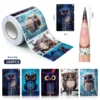 100 gobelets en papier hibou - 5 couleurs