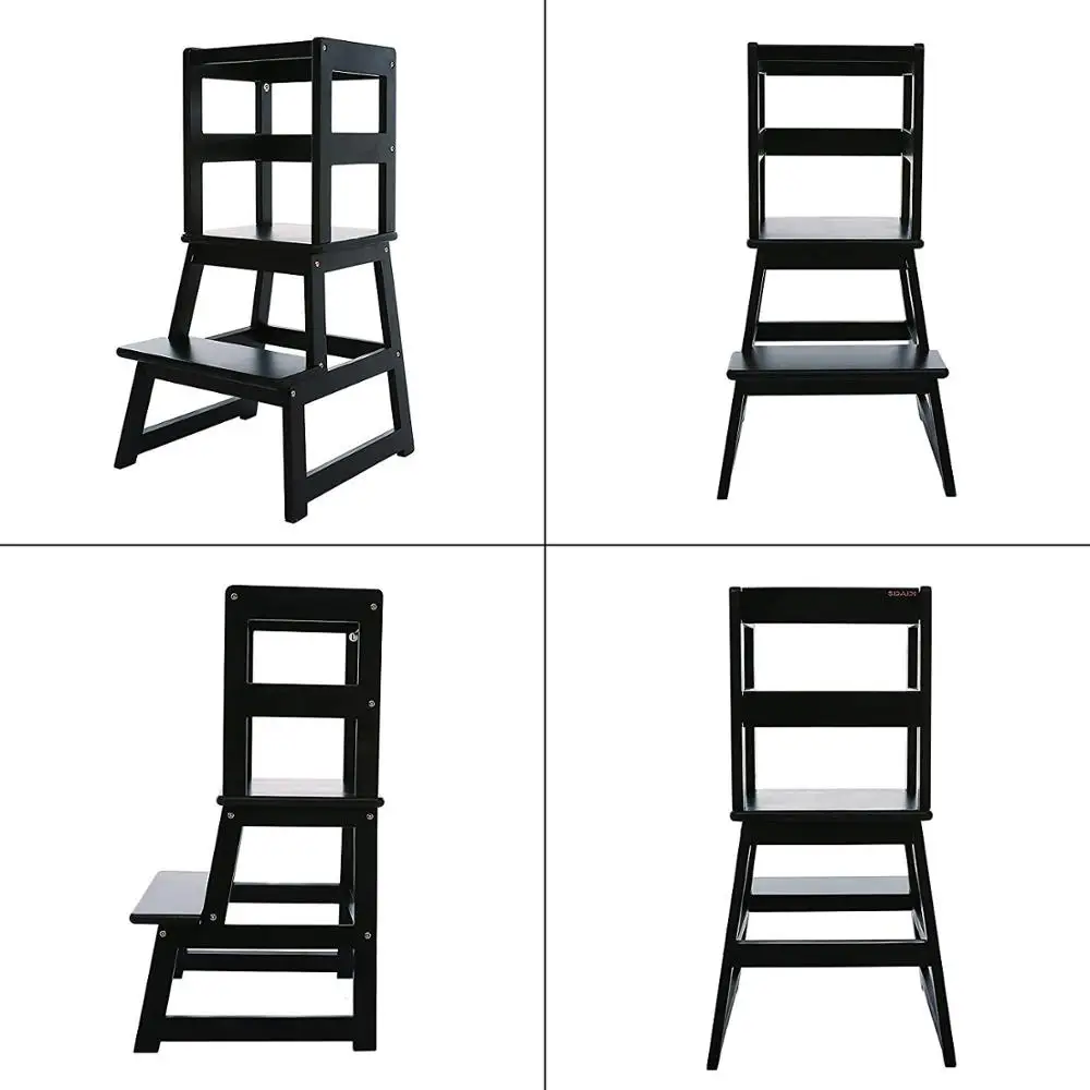 
Бамбуковый безопасный стул для малышей, обучающая башня для детей, распродажа 