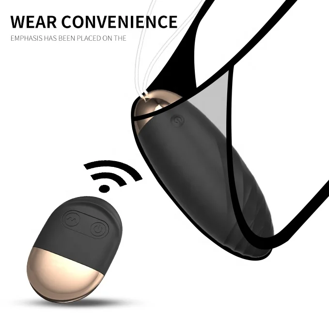 Bestseller USB-Aufladbar Vibrierend 10 Modi Kabellose Fernbedienung G-Punkt  Liebeskugeln Vibrator fr Weibliche Massage Springender Vibrator