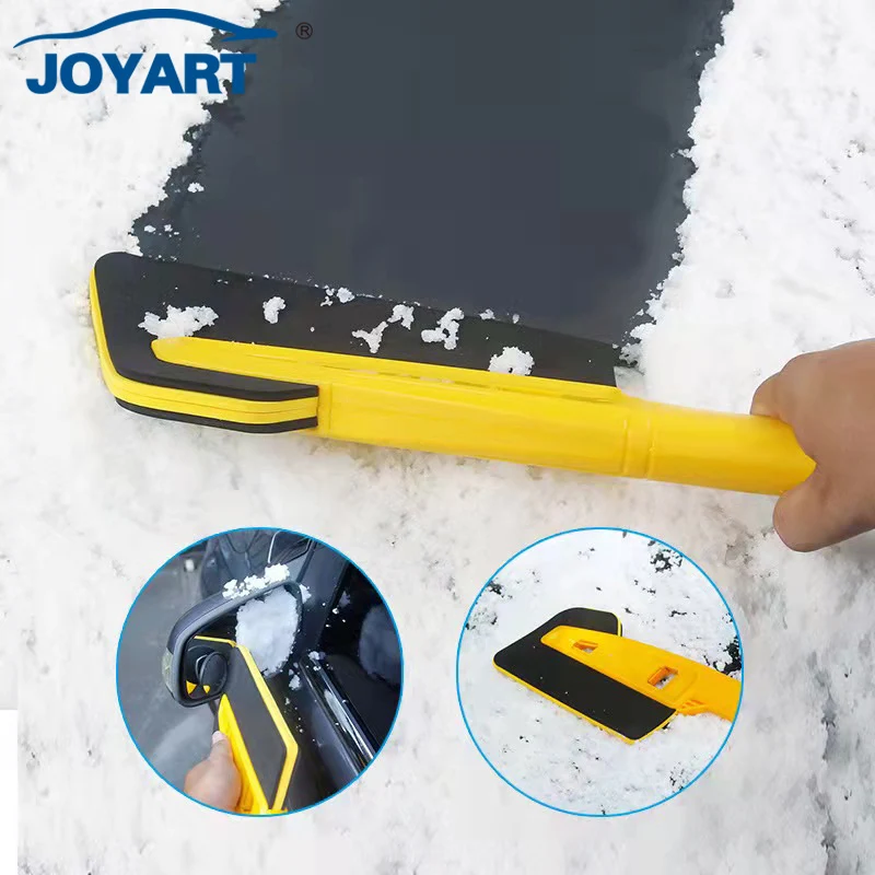 JOYART hot sell car ice snow scraper windshield snow cover with snow brush for car windshield removal