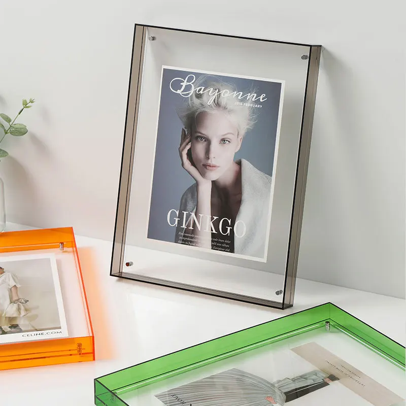 Colorful Acrylic Photo Frames - Luxury Transparent DIY