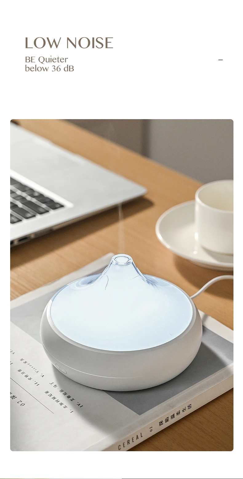 Usb Desk Diffuser 2023 Hot Selling Portable Desk Ultrasonic Oil Aroma Diffuser Warm Led ...
