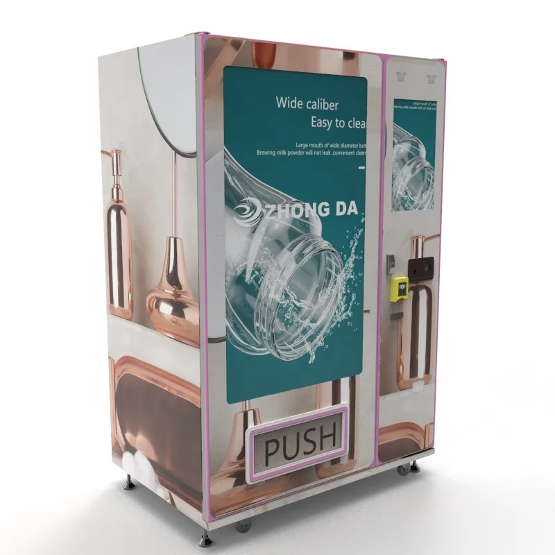 49 Inches Touch Screen Interactive Large Capacity Vending Machine Video Booth