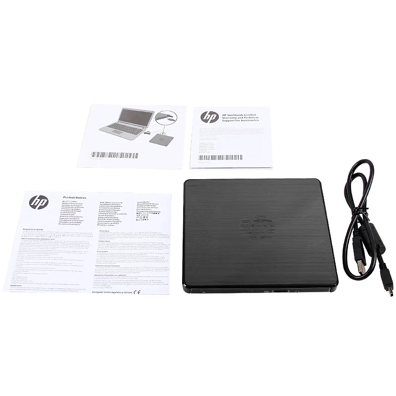 HP DVD-RW GP70N マルチドライブ F2B56AA 未開封18台 Refurbished: HP USB External DVD-RW Drive GP70N F2B56AA 747080-001