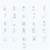 1pc alloy Silver letter+necklace