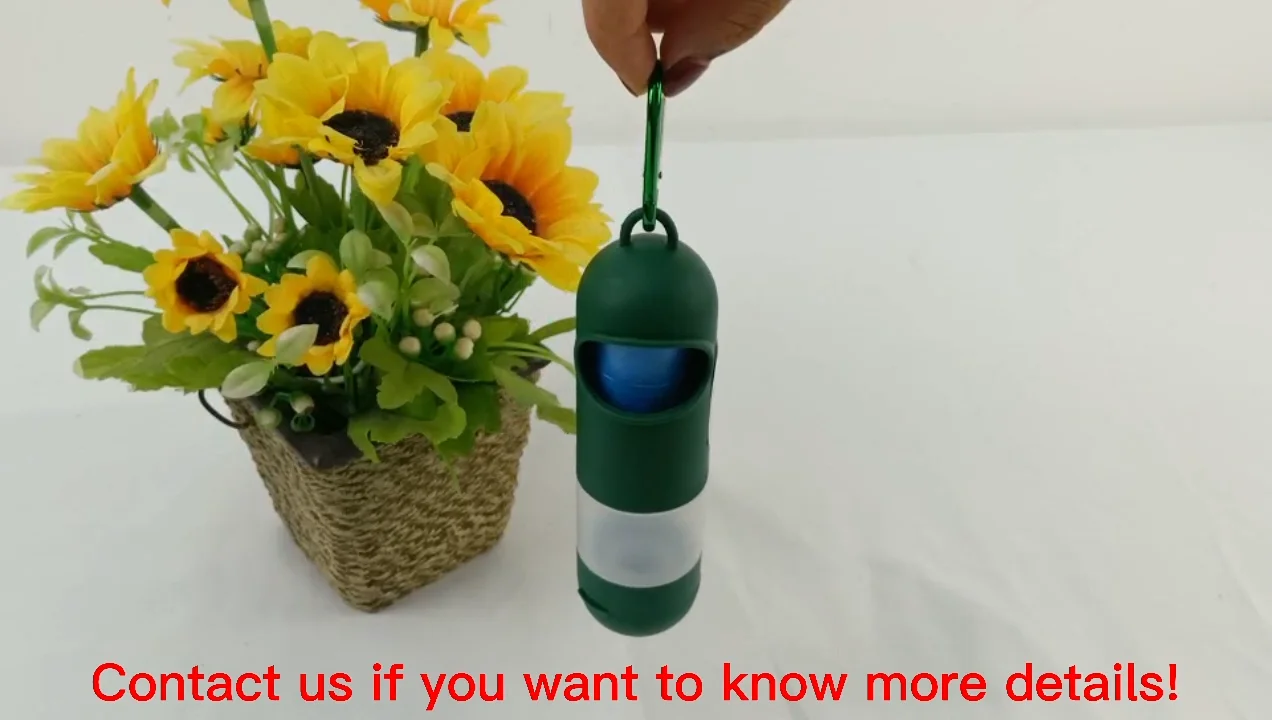 Earth Friendly Flushable Holder Hand Sanitizer Dispenser Waste Storage