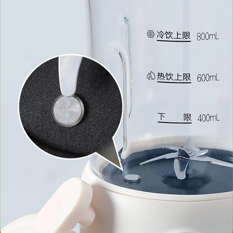 800ml Powerful Electric Machines Soya Milk Machine Heating Automatic Milk Soup Maker Blender Nut Soymilk Maker