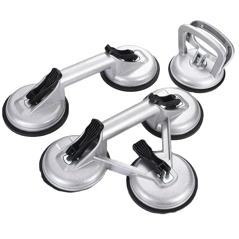 Aluminium Singledoublethree Claws Heavy Duty Vacuum Suction Cup Glass Suction Cups For Glass 2522