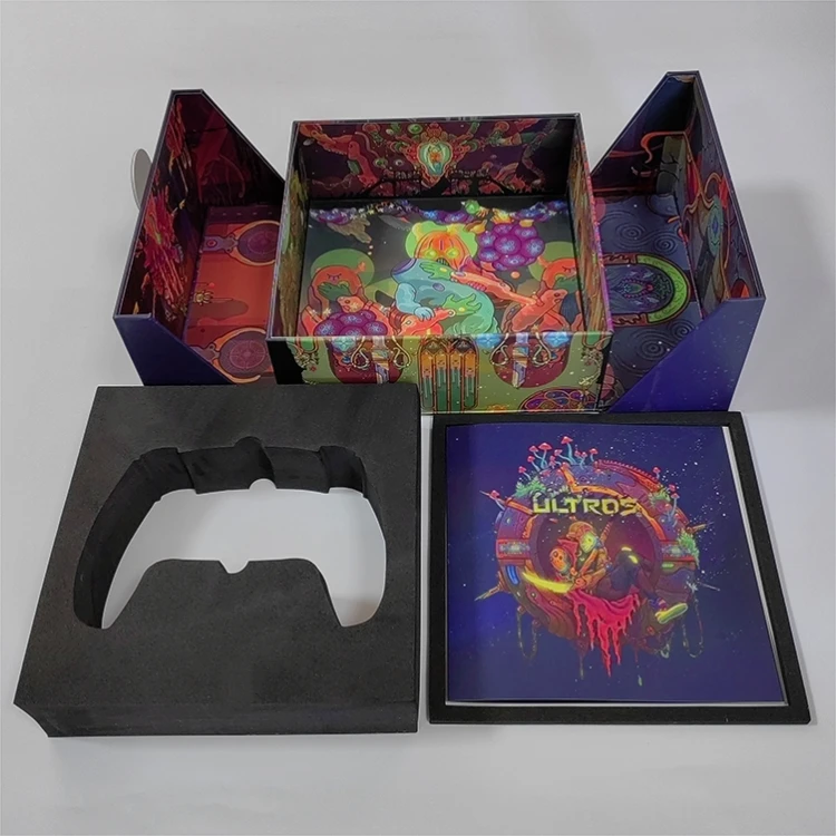 Game Controller Packaging Custom Print Cardboard Ps5 xbox Gift Box with EVA Insert
