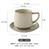 Hans Mug and Saucer - Vintage White