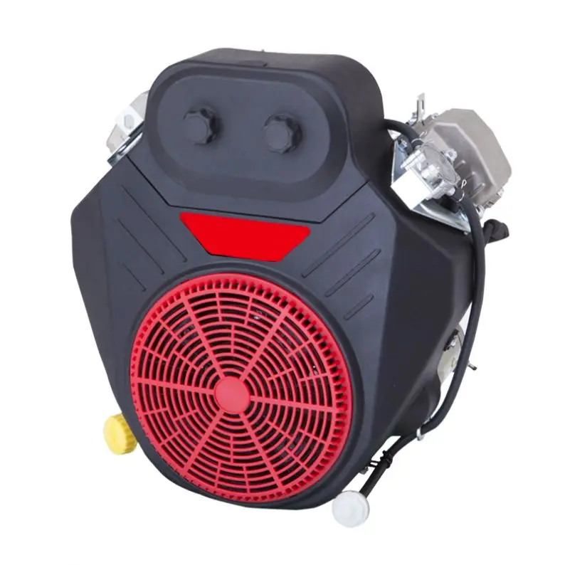 YT2P77F двухцилиндровый бензиновый v-двойной вертикальный вал двигателя для езды на тракторе