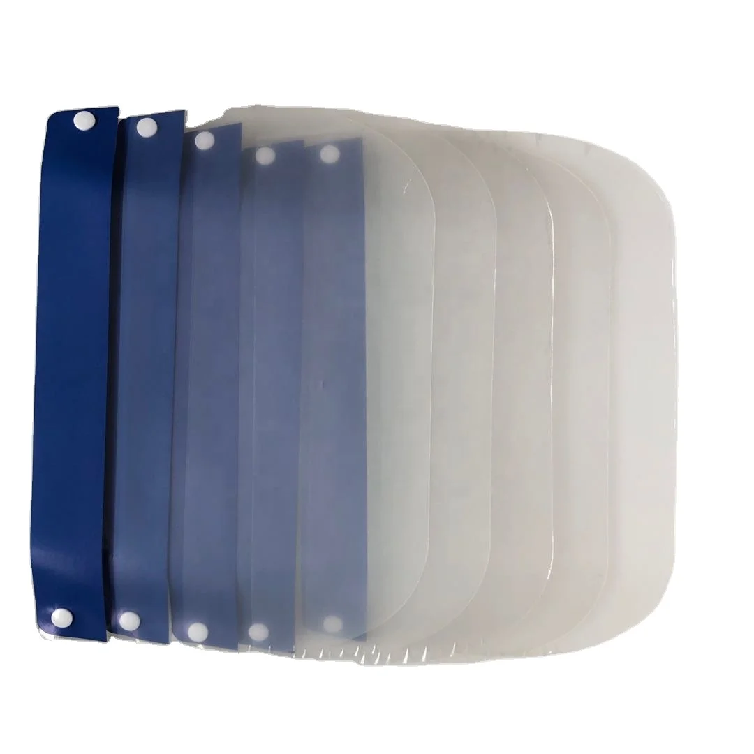 Прозрачный полноразмерный медицинский щит для лица, защита от брызг, защита от запотевания