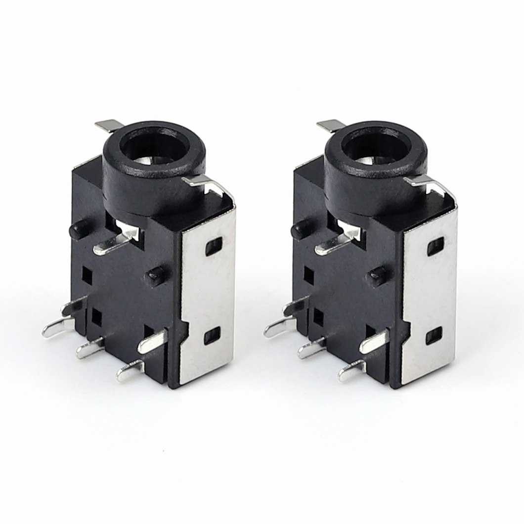 3.5mm Headphones Stereo Audio Socket Jack Positive And Negative