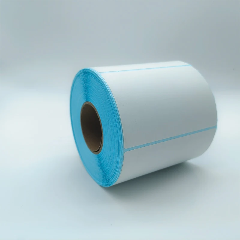 100x150 Thermal Label Printer Paper Self-adhesive Three-proof Thermal Paper Label Roll for Shipping Packing Accept Custom supplier