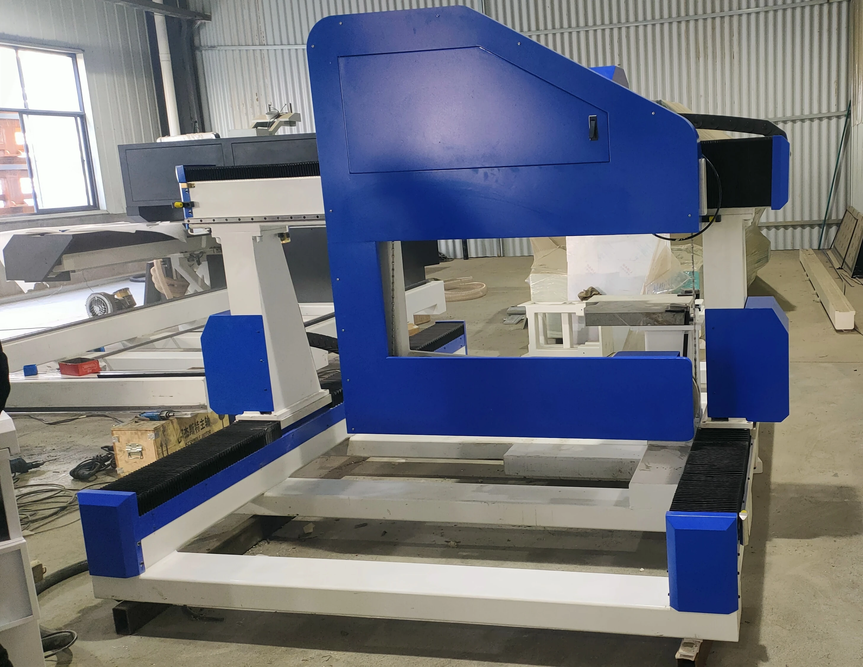 Twelve Years Factory Cnc Wire Saw Machine Manufacturer Stone Tombstone Monument Cutting Shape Cross Shape Shaped Rope Cutting