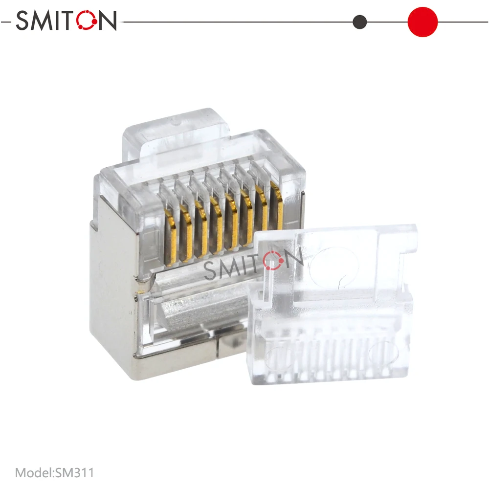 FTP CAT6 Mini Modular Plug Shielded Short RJ45 Connector