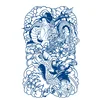 GZ-128 Traditional Asian Woman Waves