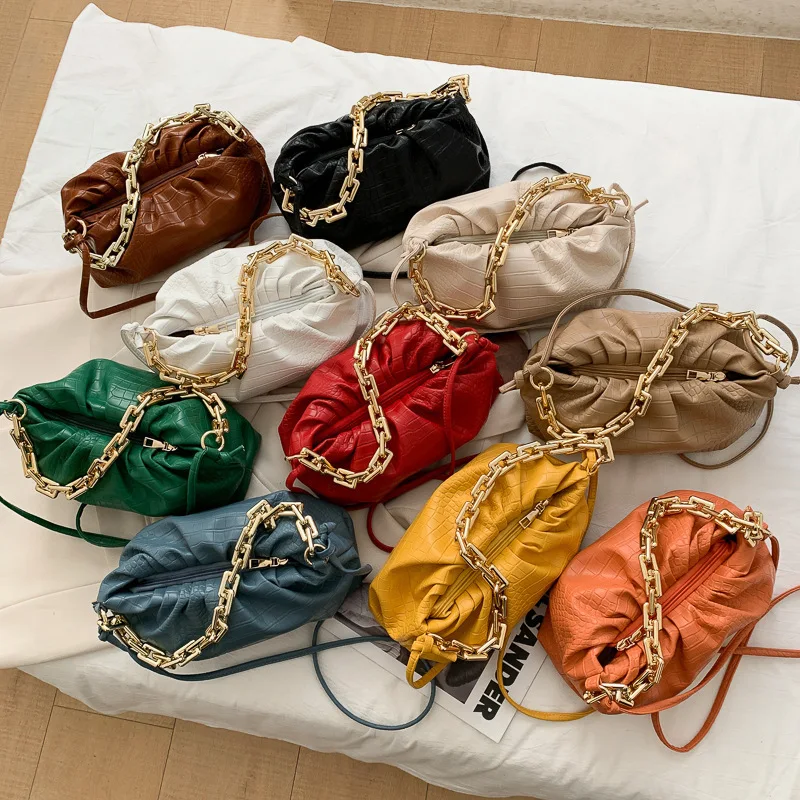 Luxury Gold Chain Shoulder Bags Fashion High Quality Shoulder Purses And  Handbag Women Clutch Bags Ladies Hand Bag