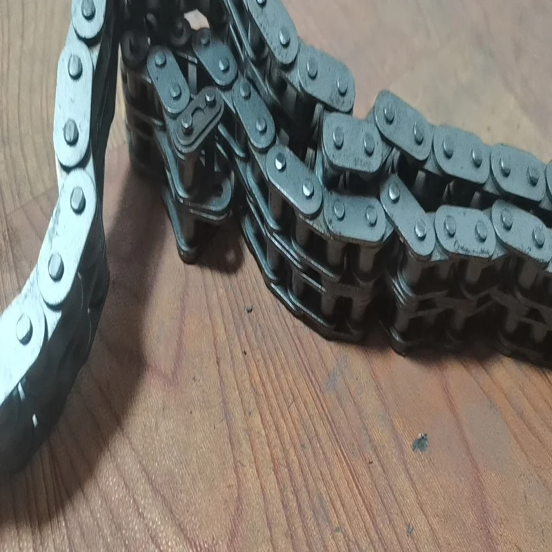 産業用ローラチェーン（種類・構造・連結部品・規格） | ゼクサスチェン株式会社（東京営業所） 06B 08B 10A 12A 1.5メートル産業用ローラーチェーン、ストレート＆カーブプレート、耳付き(10A-1 Chain)