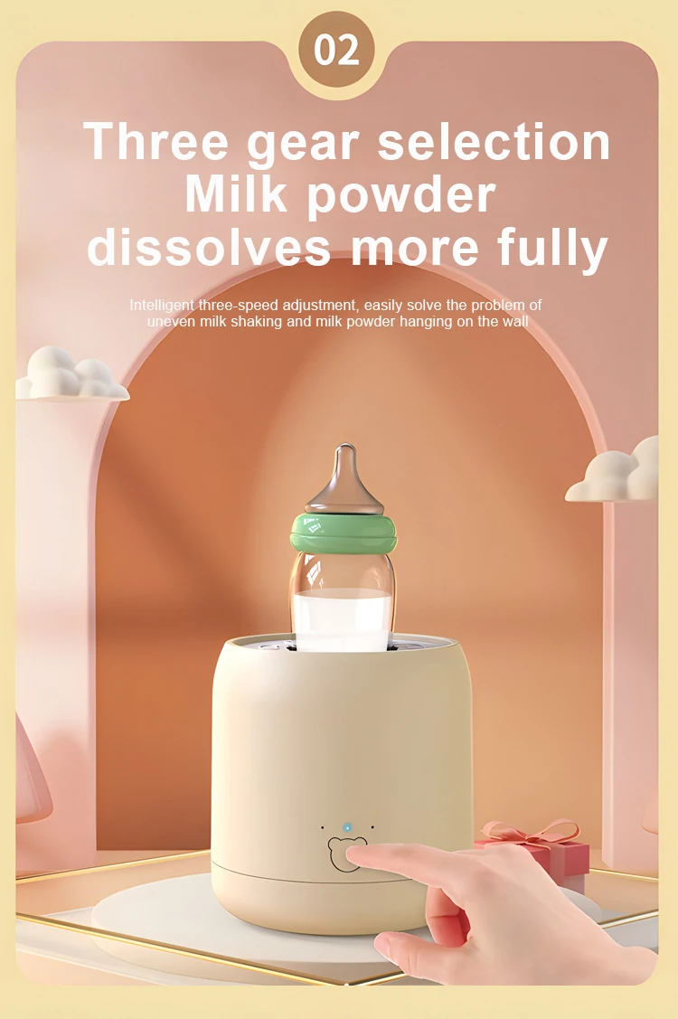 New Fashion Portable Electric Feeding Milk Shaker Automatic Baby Milk