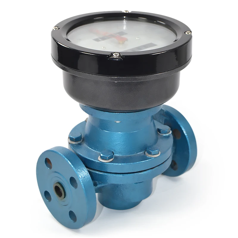 Shanghai Jns Cheap Heavy Fuel Palm Oil Oval Gear Flow Meter