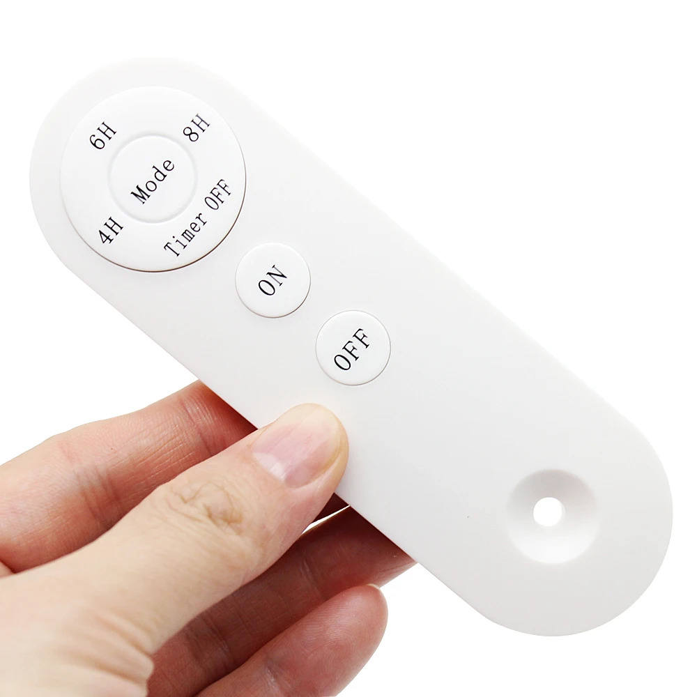 White Color 7 Keys Remote Control for Treadmill IR 433MHZ 2.4G Version Support Customize