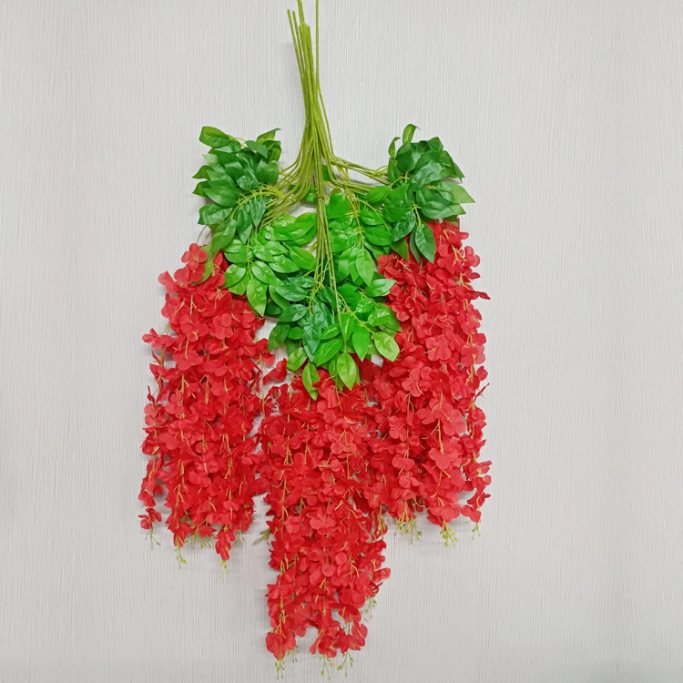 Wholesale Multicolor Wisteria Silk Flower Wholesale Hanging Flower
