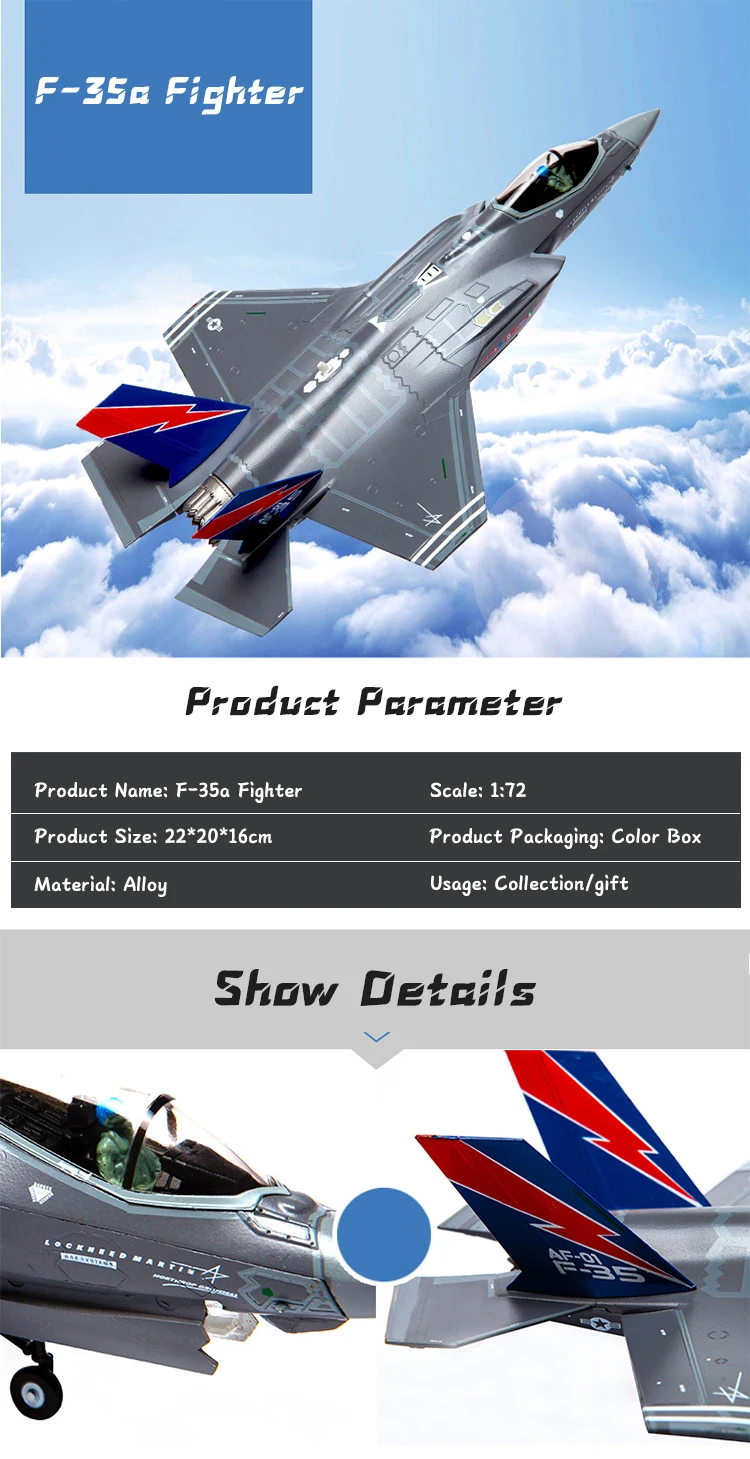 Airplane Model Flying Model 22cm Aircraft Toys Unisex Kids Gift Diecast ...