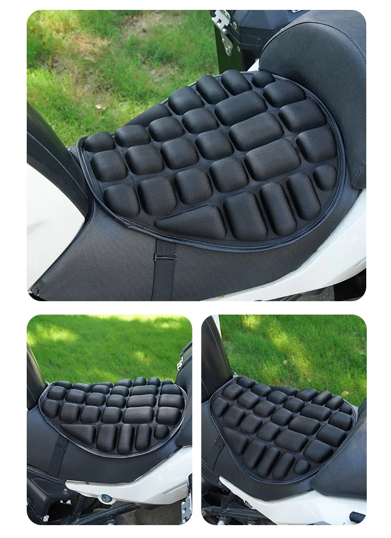 New Breathable Summer Motorcycle Air Seat Cushion Cover Seat