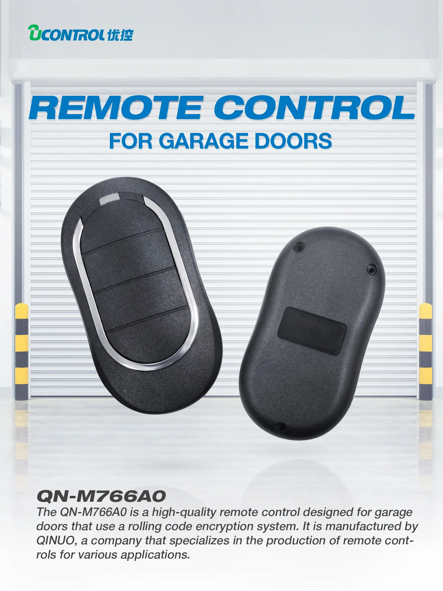 QN-M766A0 Universal Multi-Frequency Remote Control Copier for Garage Door Car Alarm and Gate Opener