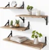 Ensemble 4 pièces couleur bois naturel