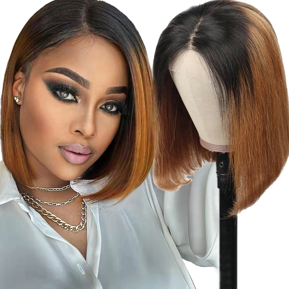 Amara 12a 13x6 Transparent Hd Svolna Bob Straight Wig Human Hair Lace ...