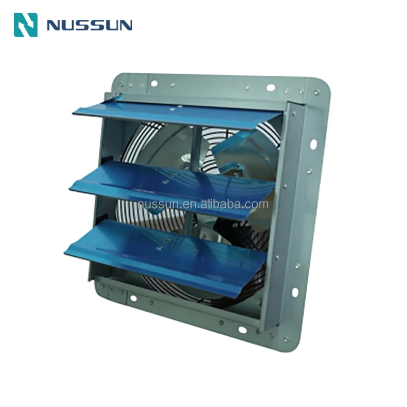 Louvered Ventilation Exhaust Fan, Wall, 220 V, Electric - detail 8