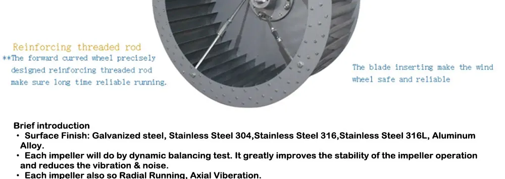 Centrifugal Fan, Aluminum, Axial - detail 12