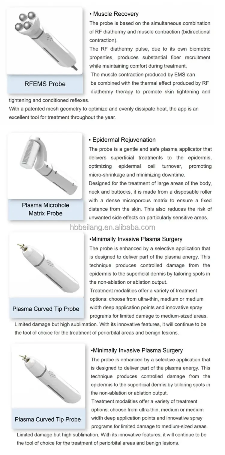 Fractional Body Massage Jet Plasma Pen Facial Muscle Stimulation Face ...