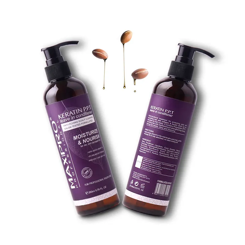 Собственная этикетка, органайзер для ремонта волос, оставьте кондиционер, низкий минимальный заказ