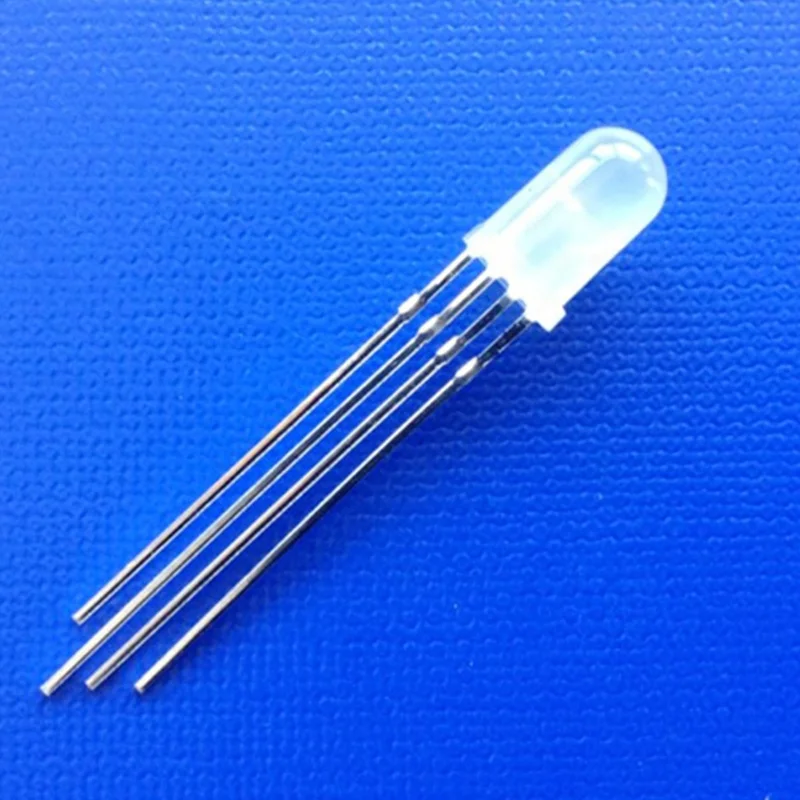Shift Register APA106 Addressable Programmable Diffused Fog Lens DIP 5mm RGB LED Diode for LED Screen
