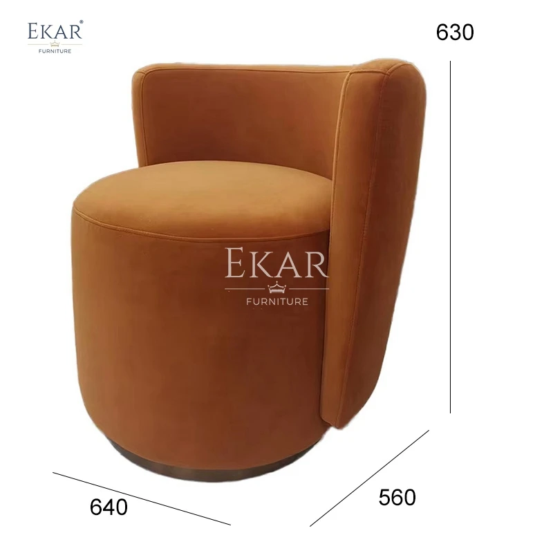 product modern round leather chair stylish comfort bean bag for contemporary living spaces and bar leisure design-66