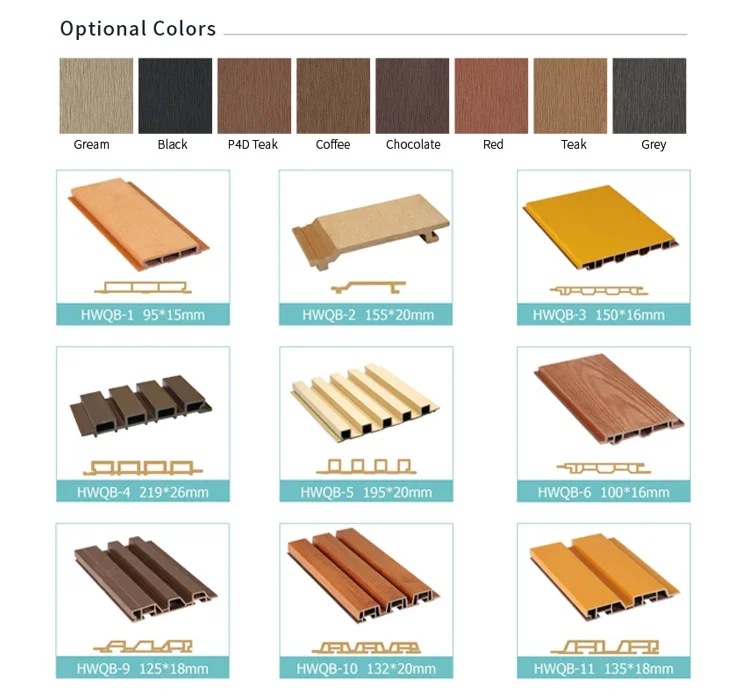 External Wpc Wall Cladding Great Outdoor Plastic Composite Garden ...